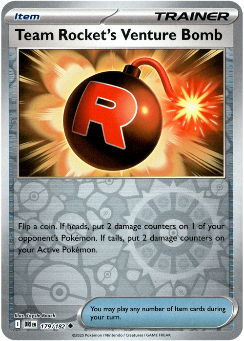 Team Rocket's Venture Bomb