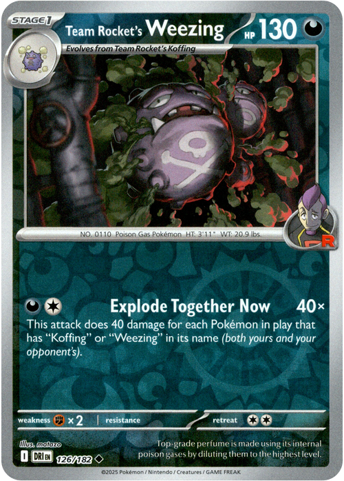 Team Rocket's Weezing