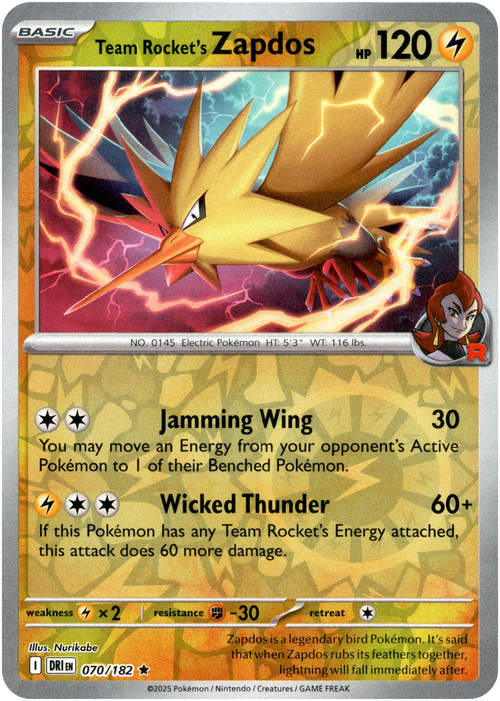 Team Rocket's Zapdos