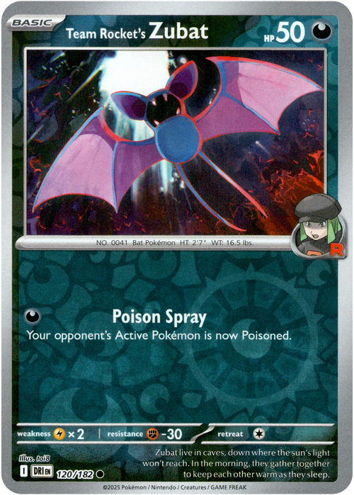 Team Rocket's Zubat