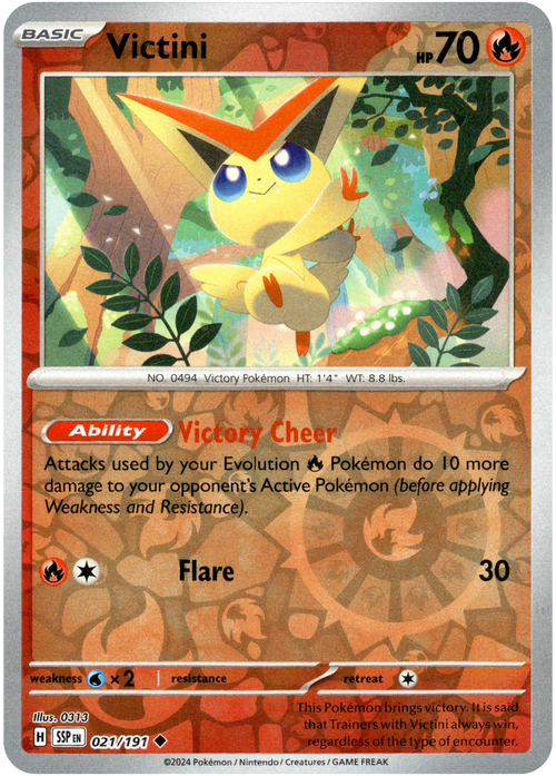 Victini 21/191 Uncommon Reverse