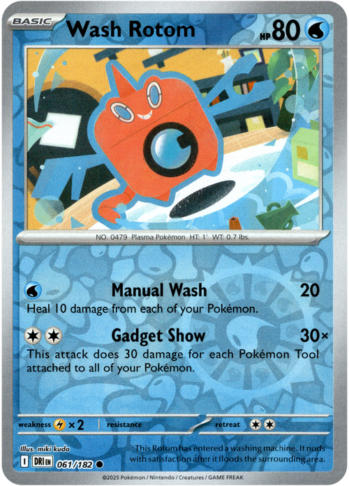 Wash Rotom