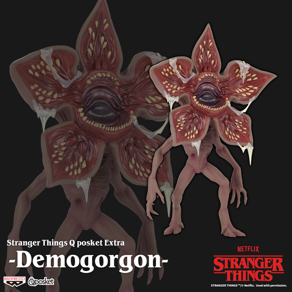 Banpresto Qposket Set de 2 Figuras Eleven y Demogorgon